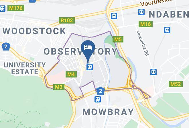 City Of Cape Town - Wanderlust Backpackers Maps