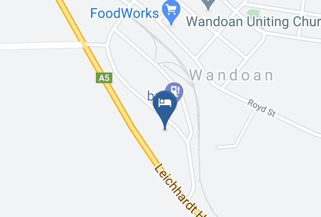 Western Downs - Wandoan Accommodation Park Maps