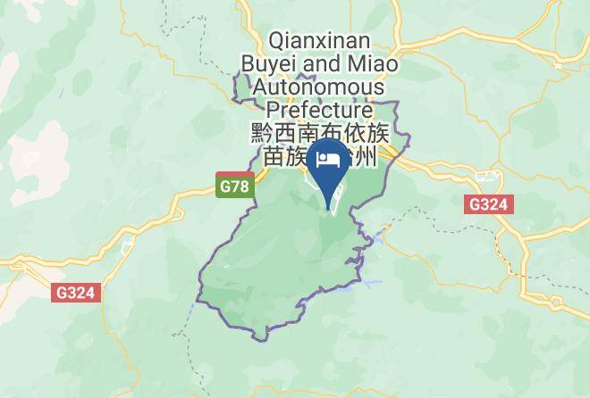 Qianxi Nan Aut Prefecture - Wanfenglin Shanshuijian Meisu Hotel Maps