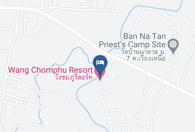 Amphoe Kantharalak - Wang Chompoo Resort Maps