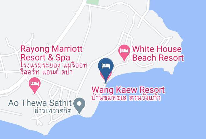 Amphoe Klaeng - Wang Kaew Resort Maps