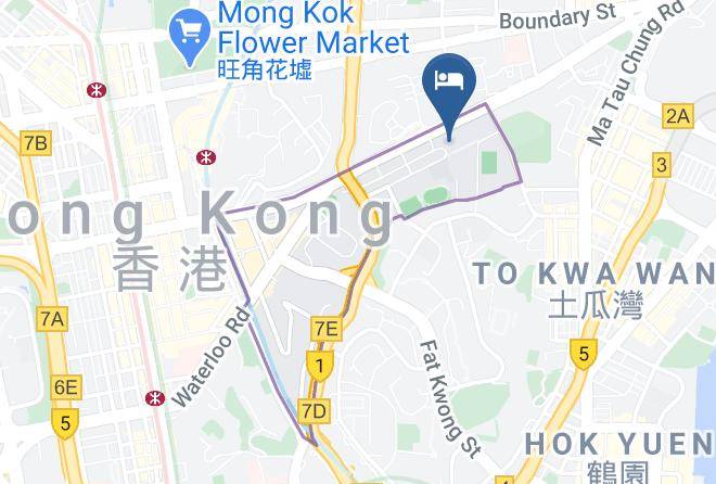 Kowloon - Wang Kei Hotel Maps