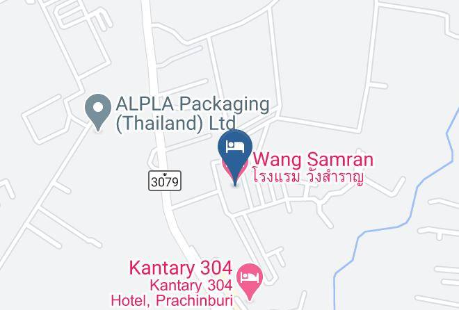 Amphoe Si Maha Phot - Wang Samran Hotel Maps