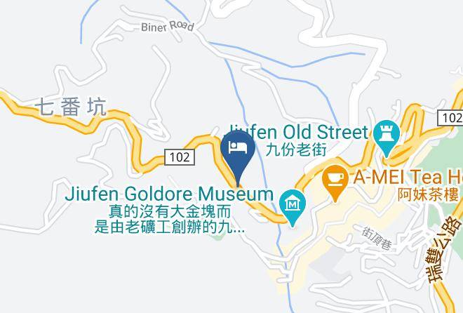 Ruifang District Jioufen - Wang Yu Ku Maps