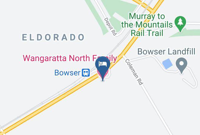Wangaratta - Wangaratta North Family Motel Maps
