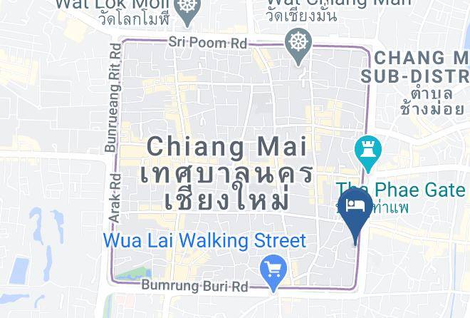 Amphoe Mueang Chiang Mai - Wangburapa Grand Hotel Maps