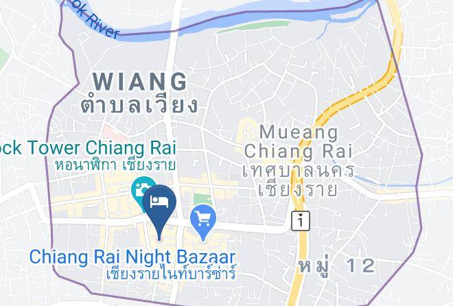 Mueang Chiang Rai District - Wangcome Hotel Maps