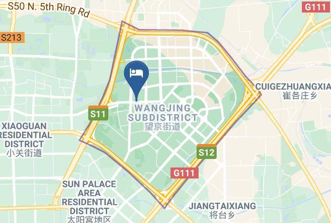 Chaoyang District - Wangdu Business Hotel Maps