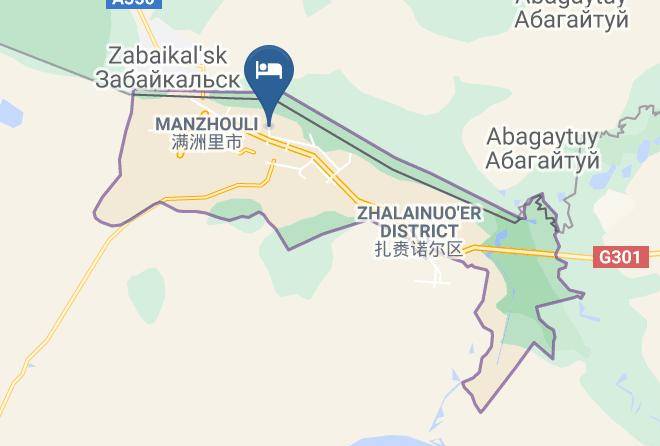 Hulun Buir - Wange Hotel Maps