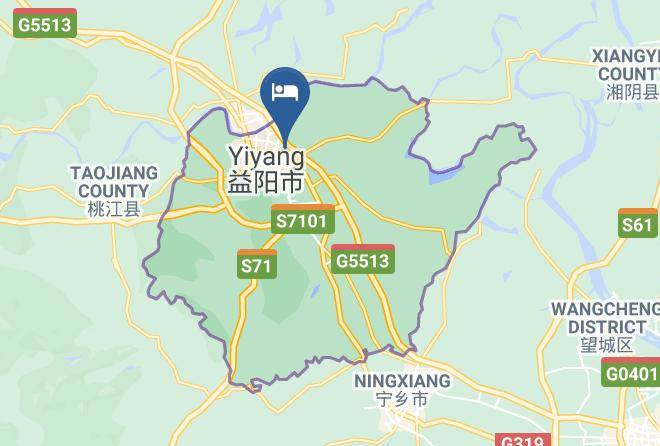 Yiyang - Wangfu Business Hotel Maps
