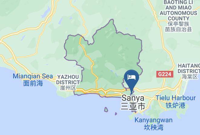 Sanya - Wanghai Youth Hotel Maps