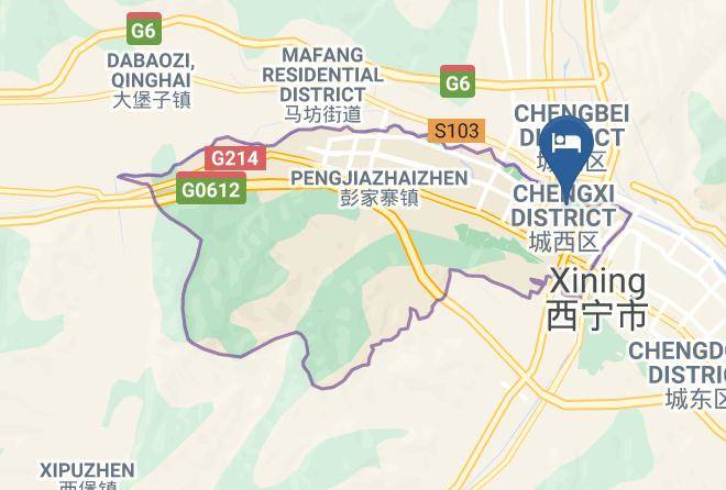 Xining - Wanghe Restaurant Maps