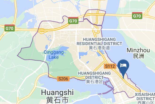 Huangshi - Wangjiali Hotel Maps