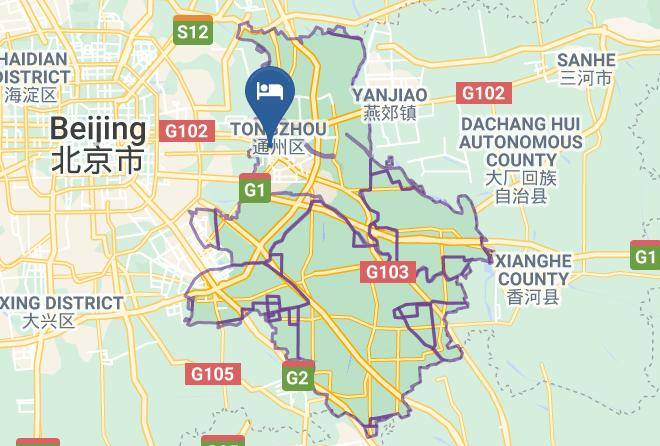 Tongzhou District - Wangjinyuan Hotel Maps