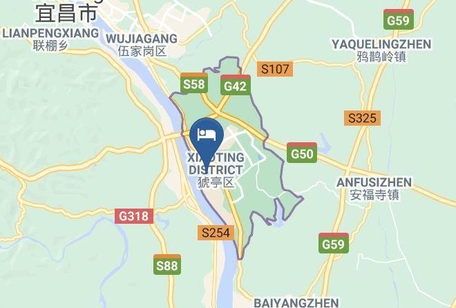 Yichang - Wangkelong Express Hotel Maps