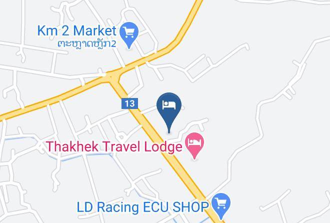 Thakhek - Wangniyom Hotel Maps