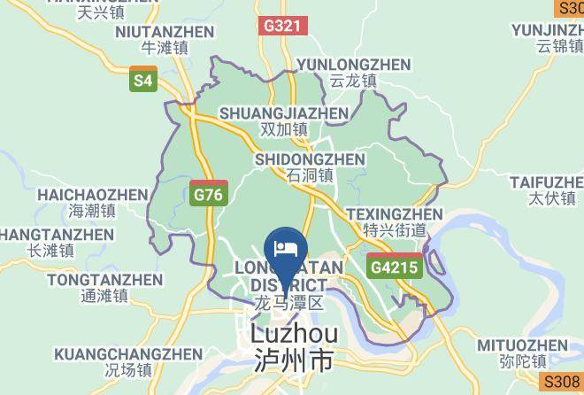 Luzhou - Wangshi Hotel Maps
