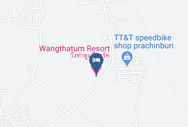 Wangthatum Resort Map - Prachin Buri - Amphoe Si Maha Phot