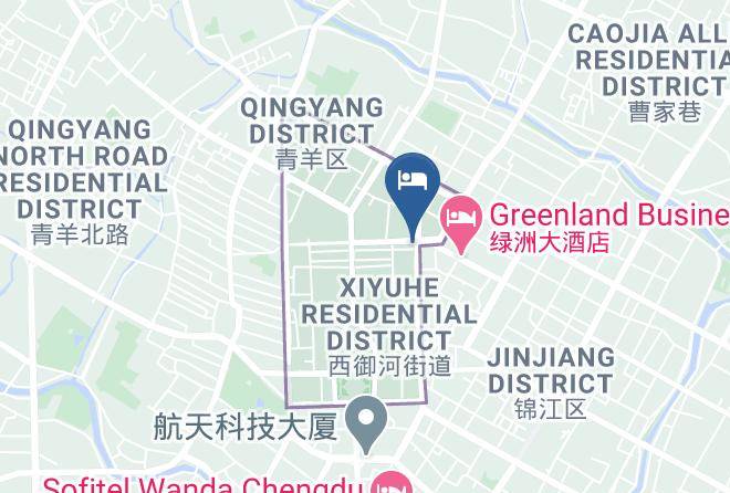Chengdu - Wangyuan Guangda Hotel Maps