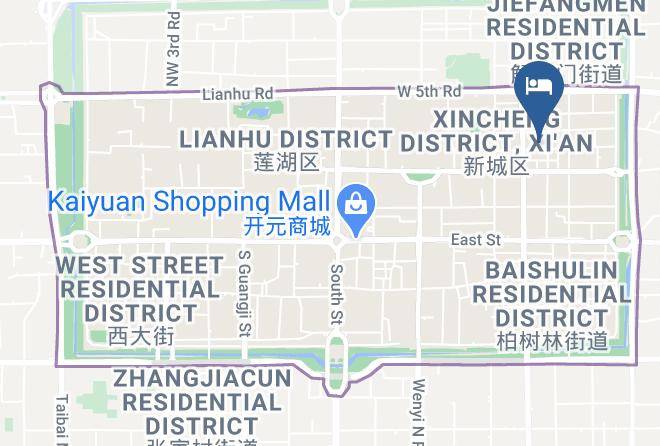 Xi An - Wangyuan Minsheng International Hotel Maps
