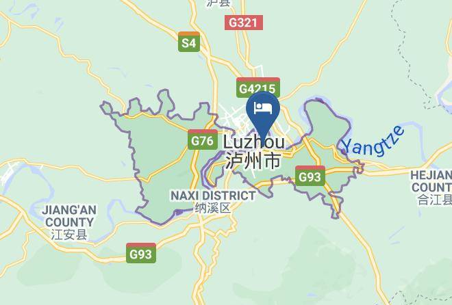 Luzhou - Wanhao Hotel Maps