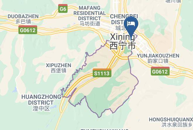 Xining - Wanhao Hotel Maps