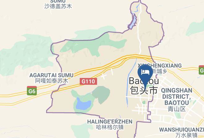 Baotou - Wanhao International Hotel Tower B Maps