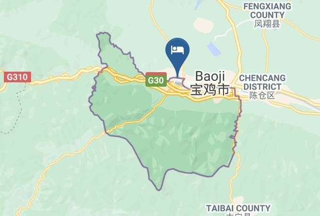 Baoji - Wanhao Times Hotel Maps