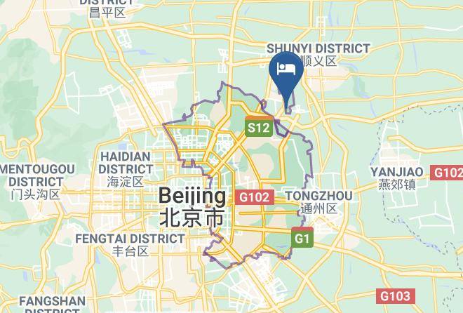 Shunyi District - Wanjia Business Hotel Maps