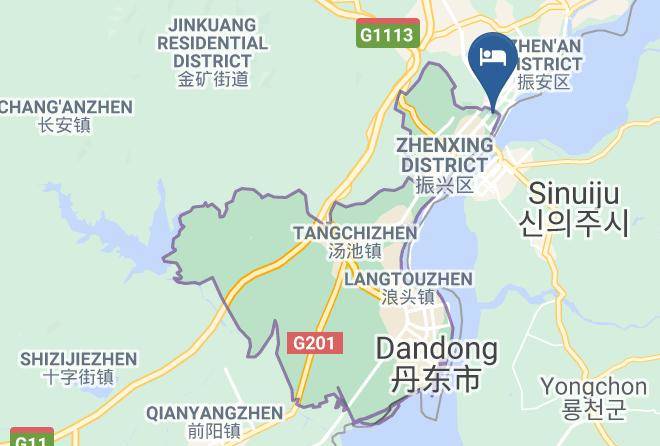 Dandong - Wanjia Chain Express Hotel Maps