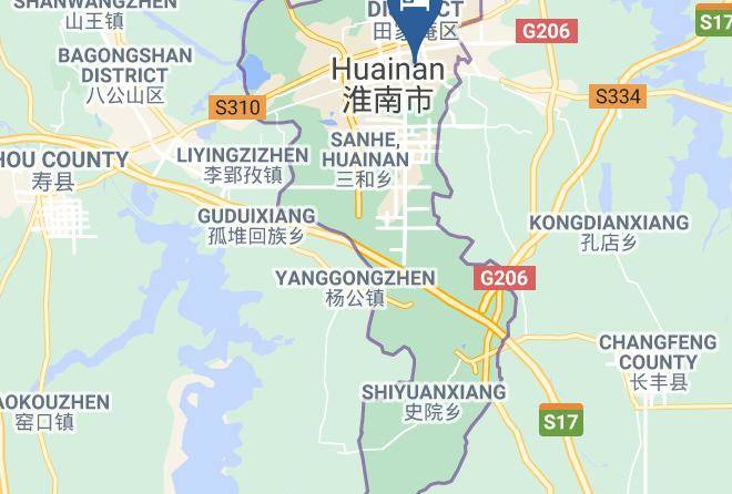 Huainan - Wanjia Hotel Maps