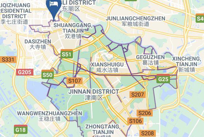 Tianjin - Wankelong Express Hotel Maps