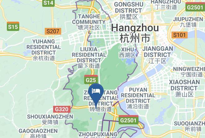 Hangzhou - Wanli Hotel Maps
