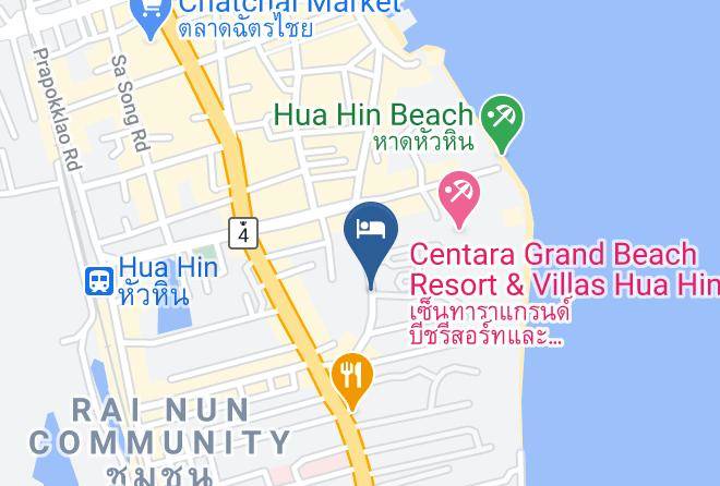 Amphoe Hua Hin - Wannara Hotel Hua Hin Thailand Maps