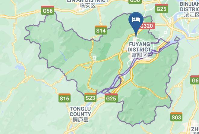 Hangzhou - Wanneng Hotel Maps