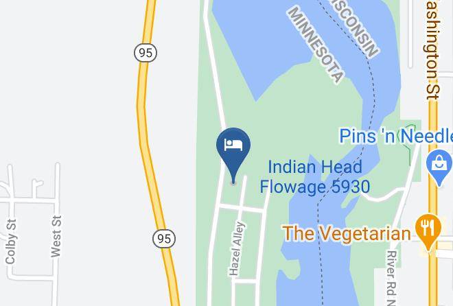 Chisago - Wannigan Point Cabins Resort Maps