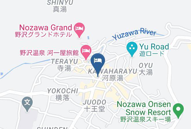 Nozawaonsen Vil Shimotakai District - Wanoyado Nagumo Maps
