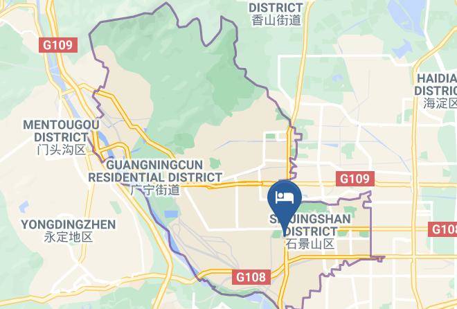 Shijingshan District - Wanshangruyi Hotel Maps