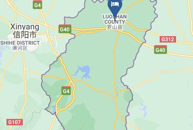 Xinyang - Wansheng Garden Hotel Maps