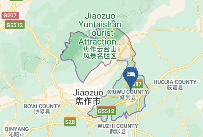 Jiaozuo - Wanshuiqianshan Hotel Maps