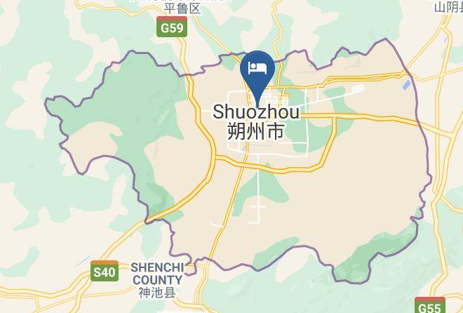 Shuozhou - Wantongyuan Hotel Maps