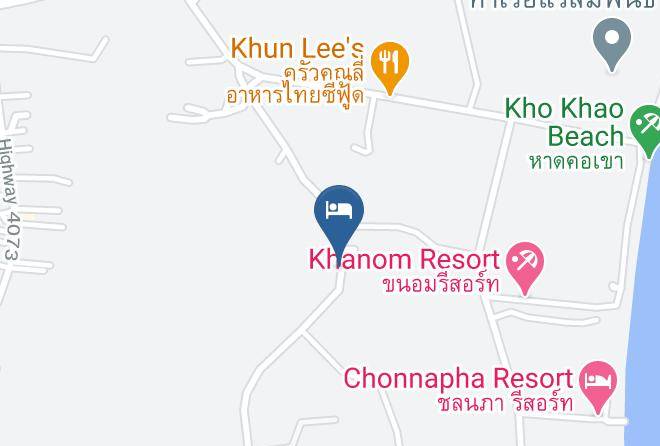 Amphoe Khanom - Wanwipha Resort Maps