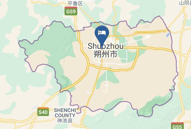 Shuozhou - Wanxin Hotel Shuozhou Maps