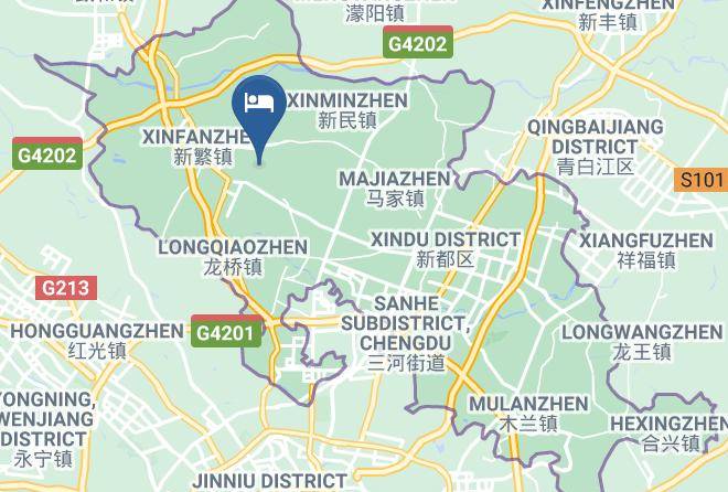 Chengdu - Wanyige Hotel Maps