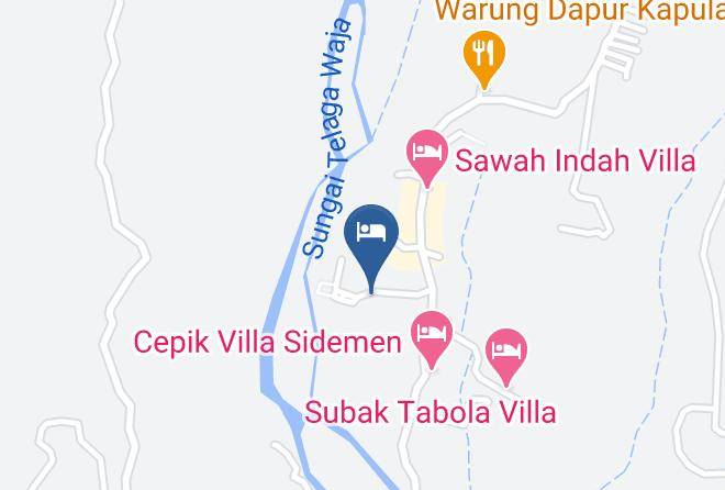 Karangasem Regency - Wapa Di Ume Sidemen Maps
