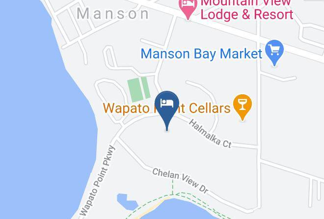 Wapato Point Resort Harita - Washington - Chelan
