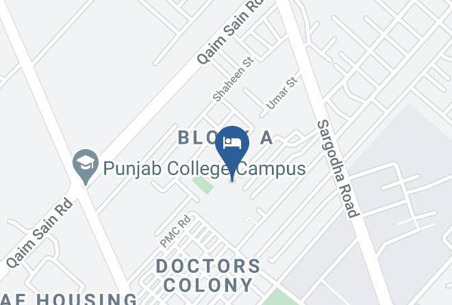 Islamabad - Wapda City Hotel Maps