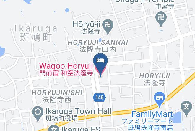 Ikaruga Townikoma District - Waqoo Horyuji Maps