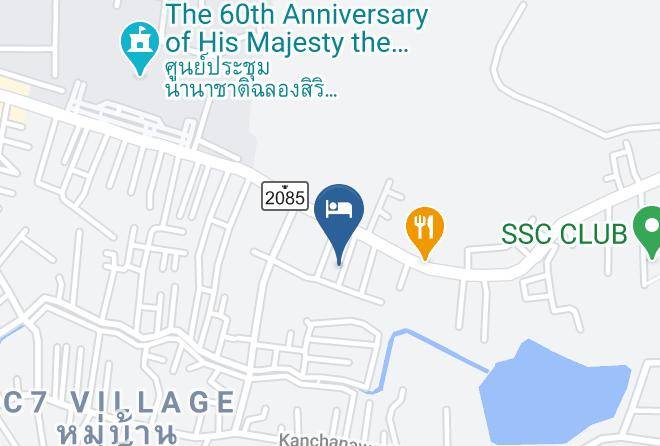 Amphoe Hat Yai - Waransaphon Mansion Maps