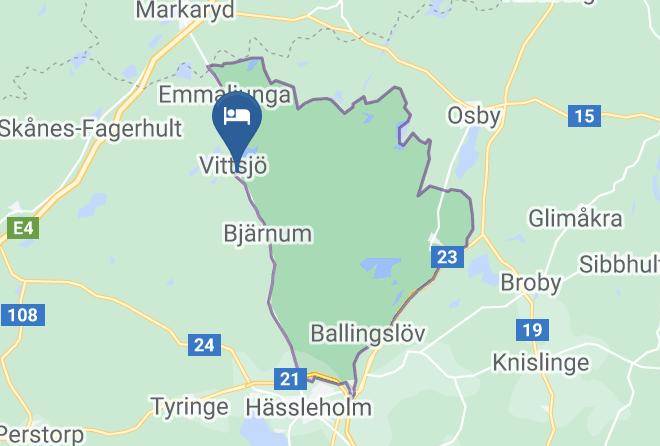 Hassleholm - Wardshuset Furuliden Maps